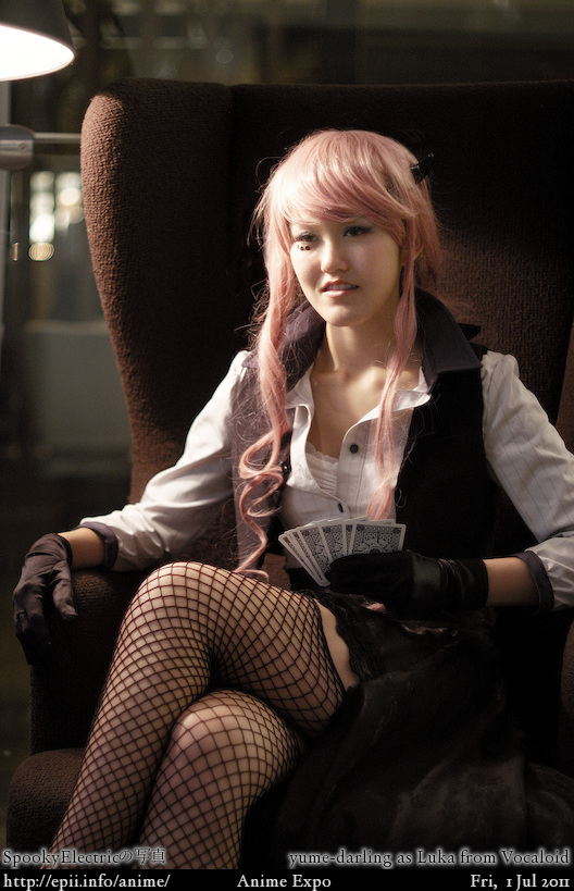Cosplay  Picture: Vocaloid - Luka (Poker Face)