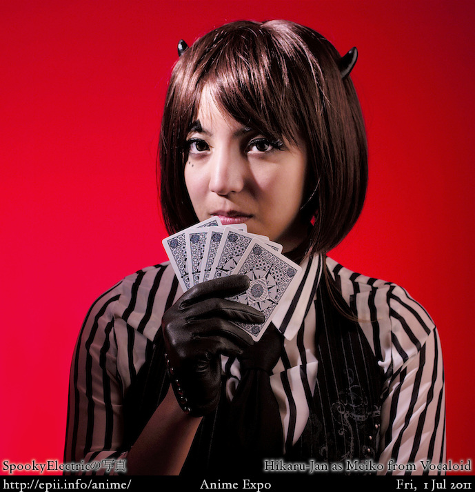Cosplay  Picture: Vocaloid - Meiko (Poker Face) 1