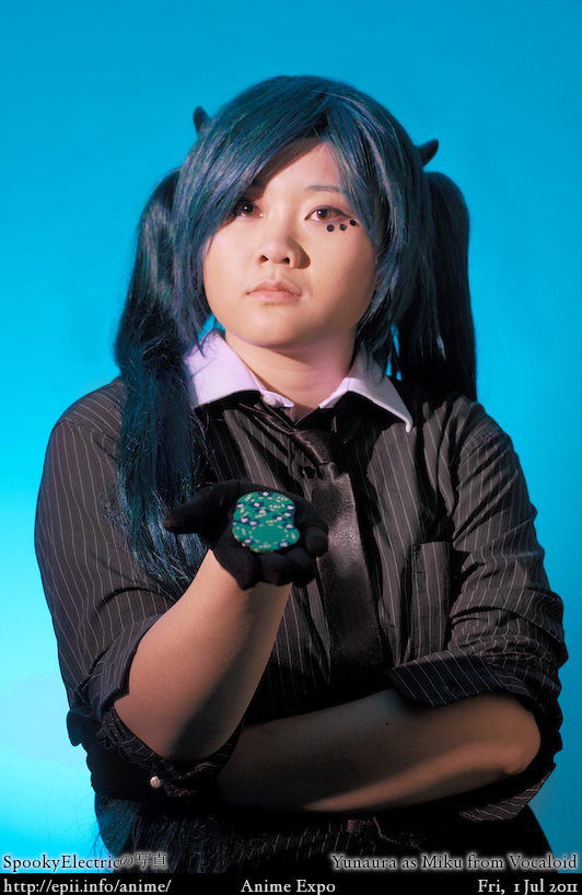 Cosplay  Picture: Vocaloid - Miku (Poker Face) 8892