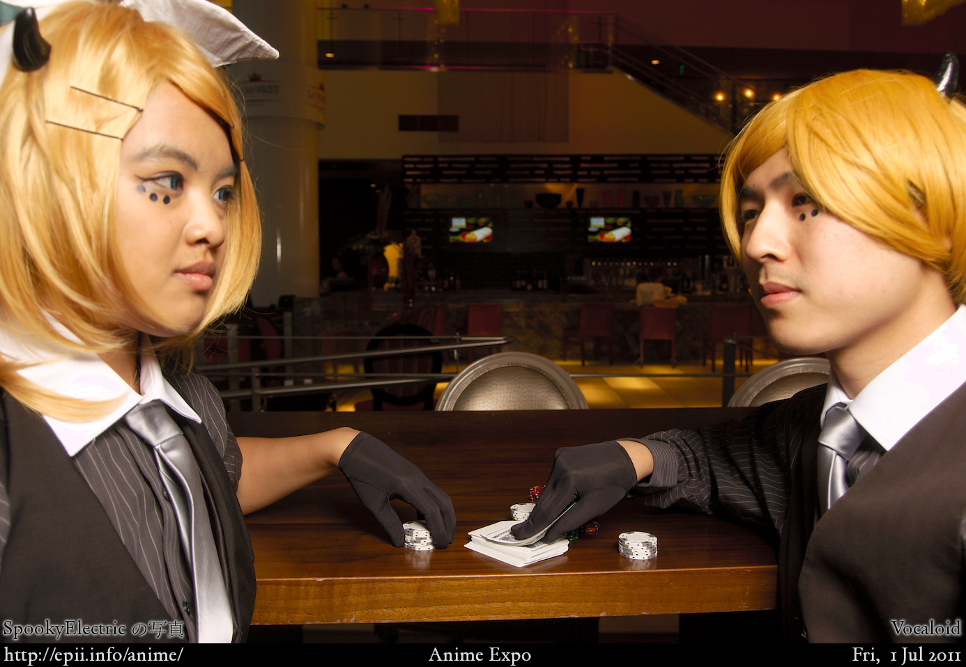 Vocaloid - Rin and Len (Poker Face) - eπ