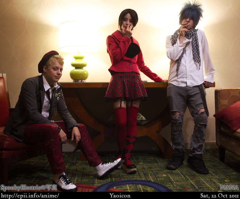 Cosplay  Picture: NANA - Nobu, Nana, and Shin 7564