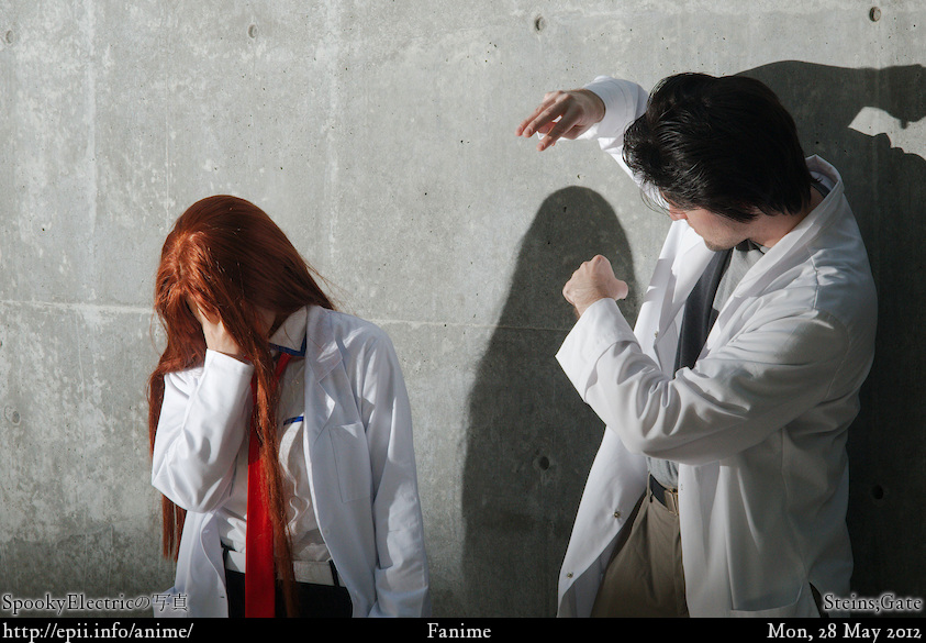 Cosplay  Picture: Steins Gate - Kurisu and Rintaro 0911