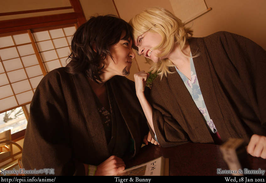Cosplay  Picture: Tiger and Bunny - Kotetsu and Barnaby 0734