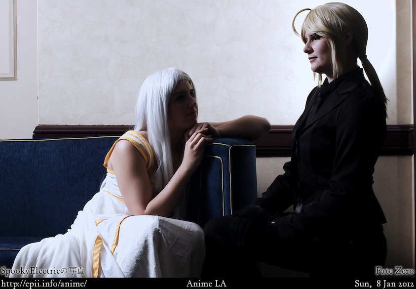 Cosplay  Picture: Fate Zero - Irisviel and Saber 0489