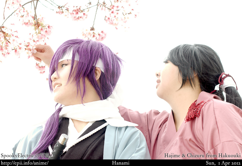 Cosplay  Picture: Hakuouki - Hajime and Chizuru 3158