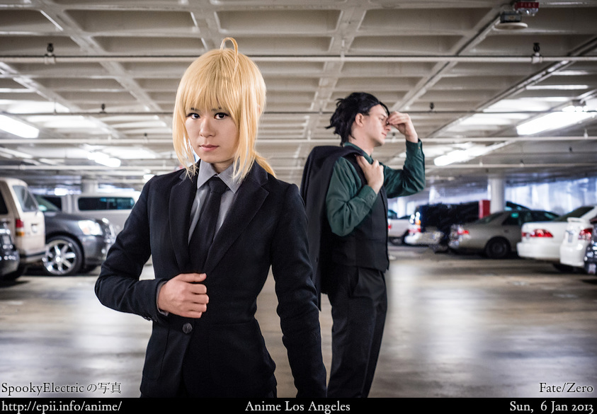 Cosplay  Picture: Fate/Zero - Saber and Lancer 7299