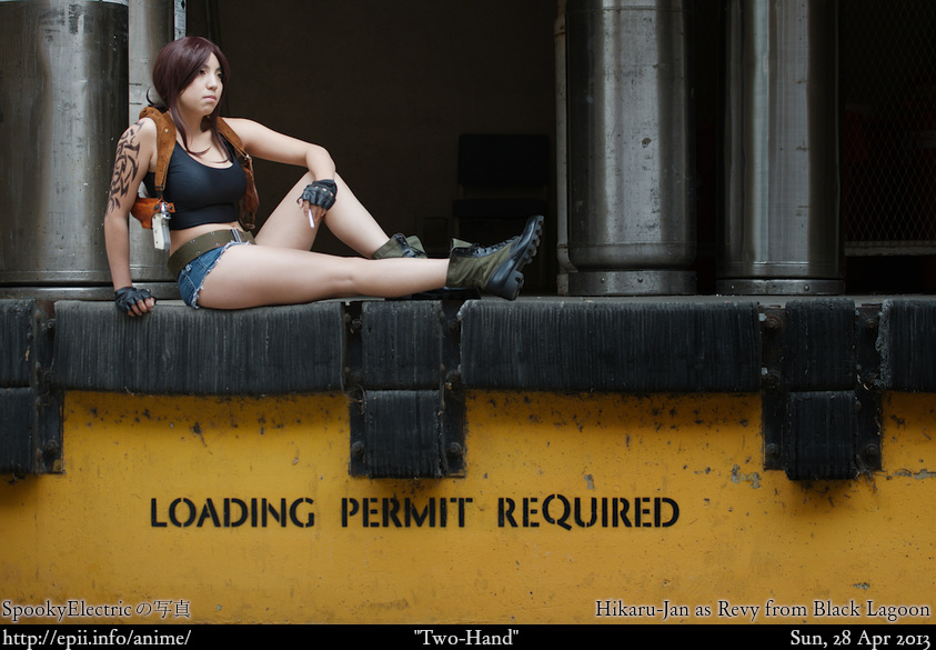 Cosplay  Picture: Black Lagoon - Revy 4926