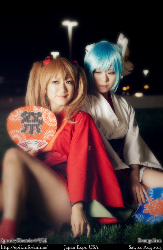 Cosplay  Picture: Evangelion - Asuka and Rei 0772