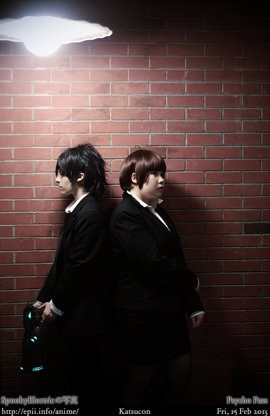 Cosplay  Picture: Psycho Pass - Kougami and Akane 8891