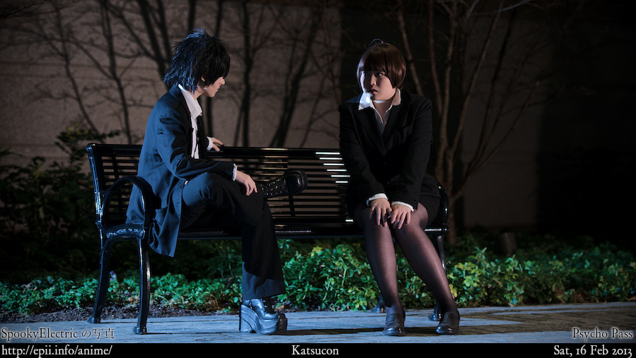 Cosplay  Picture: Psycho Pass - Kougami and Akane 8945