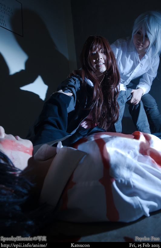 Cosplay  Picture: Psycho Pass - Kougami, Yuki and Makishima 9139