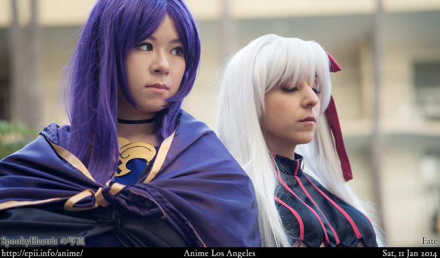 Cosplay  Picture: Fate - Caster and Sakura 5781