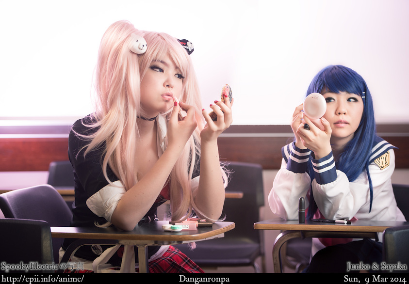 Cosplay  Picture: Danganronpa - Junko and Sayaka 8809