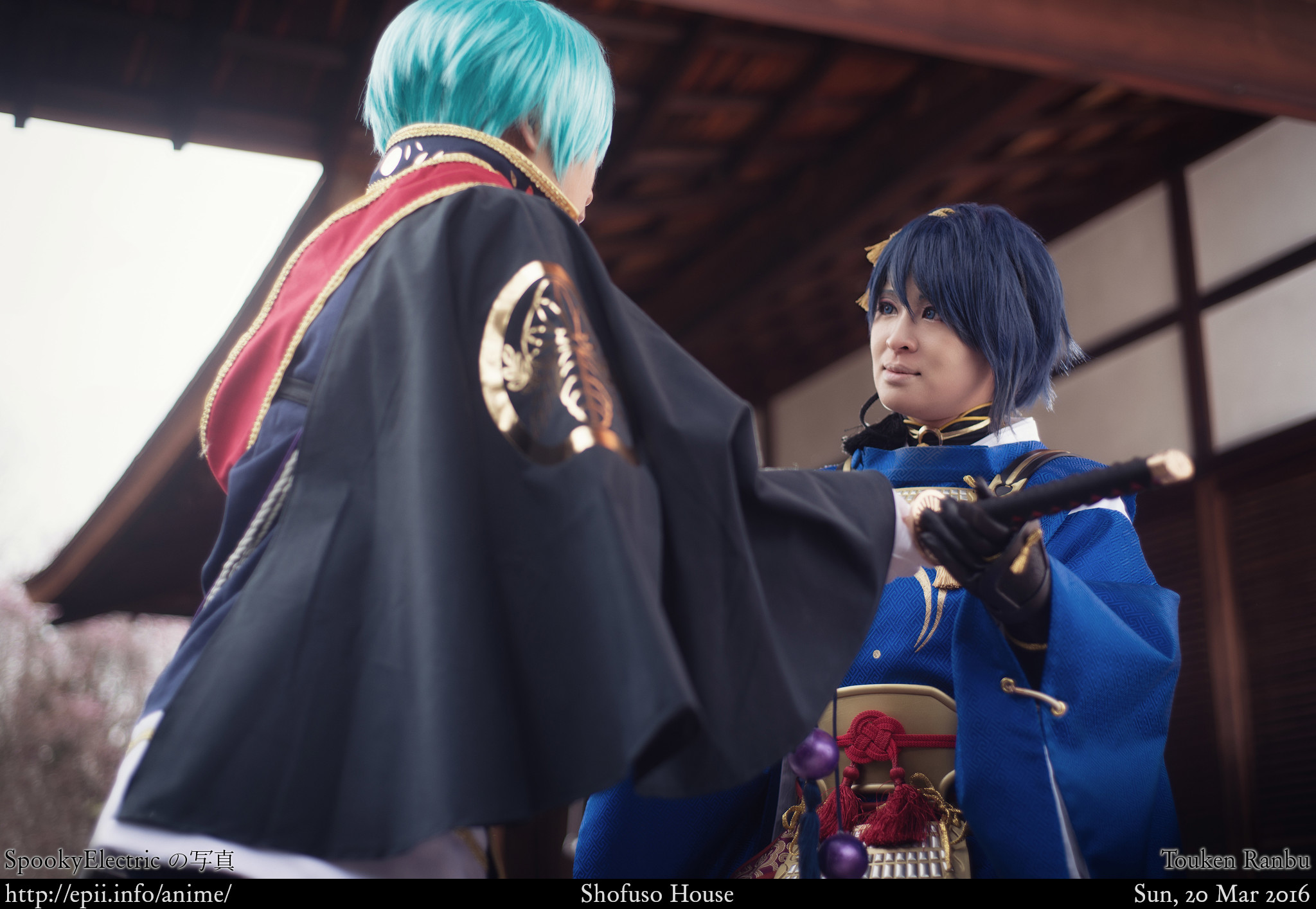 Anime expo ichigo touken ranbu cosplay 2017