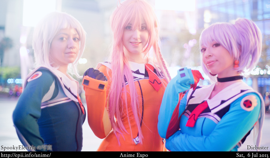 Cosplay  Picture: Diebuster - Lal&#39;C, Nono and Tycho 8124